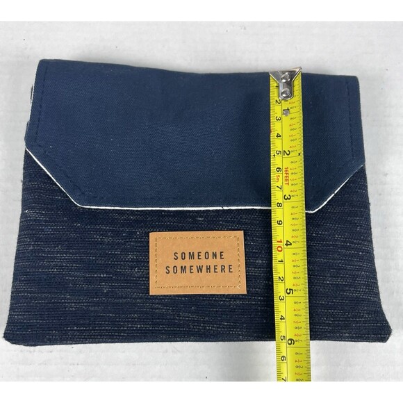 Delta Airlines Someone Somewhere Amenity Kit Pouch Cloth Travel Bag Lot of 3 - Picture 7 of 12